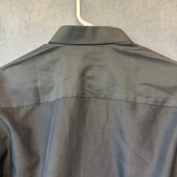 Alberto Celini Dress Shirt Hand Tailored Made in Australia Preppy Single Needle - Picture 4 of 8